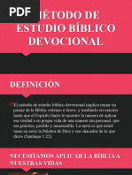 Diapositivas Metodo Devocional