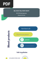 Blood Transfusion Safety