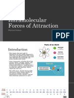 Physical Science Lesson 2 - Intramolecular Forces of Attraction