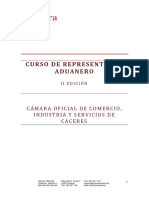 Curso de Representante Aduanero (Segunda Edición)