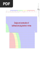 Bulkhead Plug Barriers in Mines 21jan02