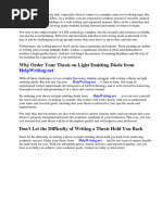 Term Paper On Light Emitting Diode