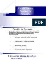 Fundamentos Gestion de Procesos