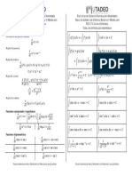 ReglasDeDerivacion TablaDeIntegralesIndefinidas