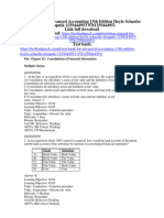 Test Bank For Advanced Accounting 13Th Edition Hoyle Schaefer Doupnik 1259444953 978125944495 Full Chapter PDF