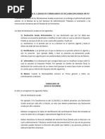 Indicaciones para Llenado de Formularios HR Pu