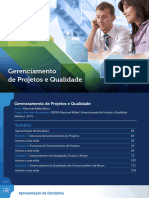 Gerenciamento de Projetos e Qualidade