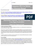 Discovering Computers 2014 1St Edition Vermaat Solutions Manual Full Chapter PDF