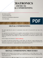 Unit II - Signal Conditioning - Master