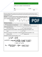 Indirect Titration Method