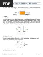 Chapitre 3 - Circuits Logiques Combinatoires