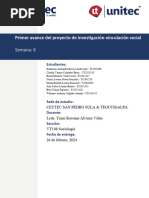 SOCIOLOGÍA - AVANCE - III - DEL - PROYECTO - DE - INVESTIGACIÓN. - Grupo - 1 - TGU 2024