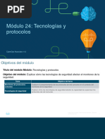 CA - Module - 24 Tecnologías y Protocolos