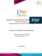 Anexo 1 - Formato 3 - Proyección de La Ruta Formativa