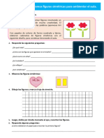 D2 A1 FICHA MAT. Elaboramos Figuras Simétricas para Ambientar El Aula.