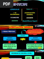 Acentuación General - 2° Sec. Iii Bim. Mentor, 2023