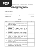 Legal Document For Lodging of A First Information Report