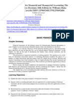 Solution Manual For Financial and Managerial Accounting The Basis For Business Decisions 18Th Edition by Williams Haka Bettner and Carcello Isbn 125969240X 9781259692406 Full Chapter PDF