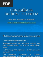 Consciência Crítica e Filosofia