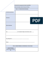 Plantilla Construcción de Tu Propuesta de Valor Actual