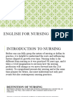 English For Nursing