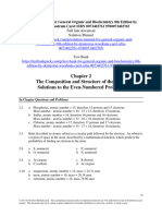 Solution Manual For General Organic and Biochemistry 8Th Edition by Denniston Woodrum Caret Isbn 0073402761 9780073402765 Full Chapter PDF