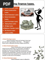 Housing Finance Methods in India