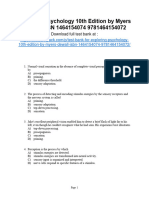 Filedate - 761download Exploring Psychology 10Th Edition Myers Test Bank Full Chapter PDF