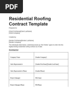 Roofing Contract 03