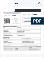 Constancia de Situacion Fiscal - Página (1) de (3) Datos de Identificación Del Contribuyente RFC - Studocu