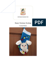 Bunny Christmas Stocking