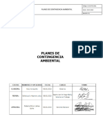 Plan de Contingencia Ambiental