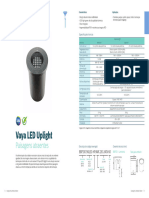 Datasheet Preliminar Vaya LED Uplight