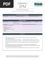 SPM Response Sheet Home