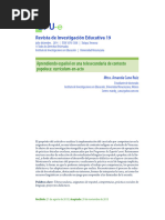 Revista de Investigación Educativa 19: Aprendiendo Español en Una Telesecundaria de Contexto Popoluca: Currículum-En-Acto