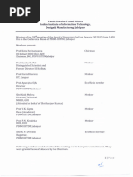 Minutes of The BOG 28th Meeting Held On January 30 2015