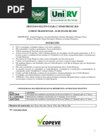 Cursos Tradicionais I 2018-2