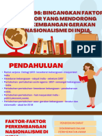 Soalan 96 Bincangkan Faktor - Faktor Yang Mendorong Perkembangan Gerakan Nasionalisme Di India