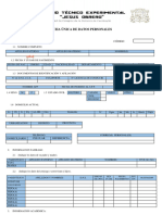 Ficha de Datos Personales