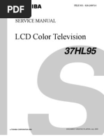 Toshiba 37HL95 Service Manual