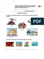 Examen Ciencias Naturales 2 Trimestre - 2do Parcial - Nancy