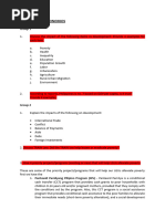 Dev. Eco & Fiscal MNGMNT Questions