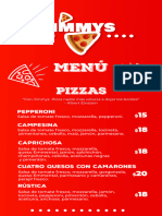 Jimmys Menu