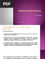 Derecho Registral (2) 9 Sem