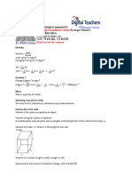 Density Upthrust Archimedes Principle and Floatation