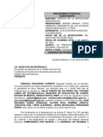 Escrito - Pruebas y Alegatos - PES - 487 - 2022 - YPG +obs