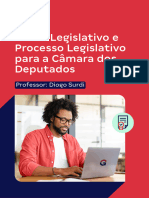 Poder Legislativo e Processo Legislativo para A Câmara Dos Deputados