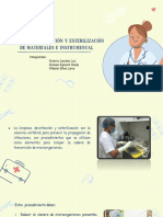 Limpieza, Desinfeccion y Esterilizacion