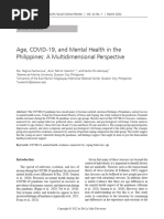 12 Age Covid 19 and Mental Health in The Philippines A Multidimensional Perspective