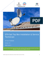 DTH Set Top Box Installation & Service Technician - ELE - Q8101 - v3.0